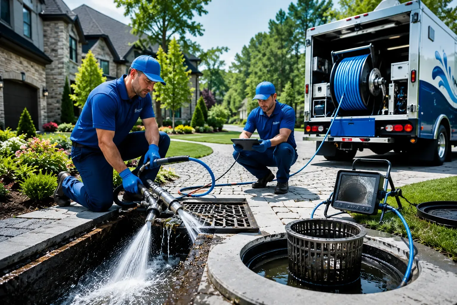 Local outdoor drain cleaning professionals in Williams, IN